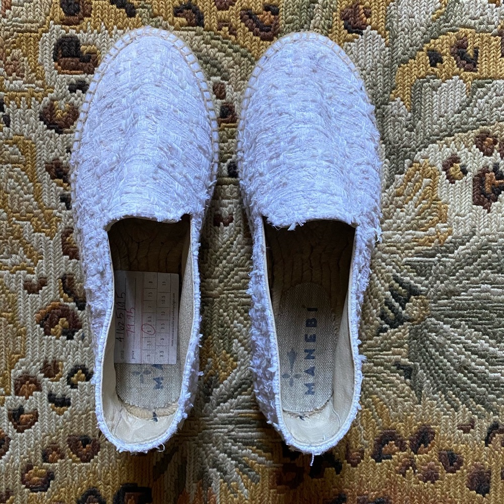 Manebi Handmade Textured Espadrilles
